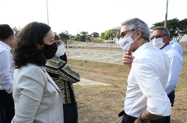 Visita governador apafernão dias